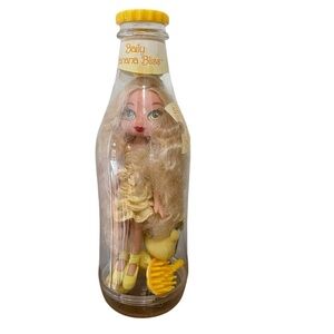 Yummi Land Soda Pop Doll Pet Baily Banana Bliss Penny Pineapple Yellow 2 Pc Set